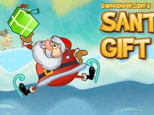 聖誕老人接禮物 聖誕老人接禮物