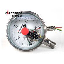 磁助式電接點壓力表正面照片