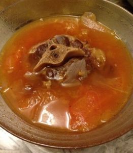 番茄牛尾素菜湯