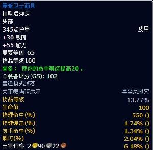 黑暗衛士面具 黑暗衛士面具
