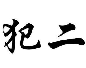犯二 犯二