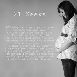 懷孕21周