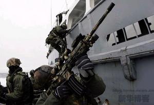 波蘭特種部隊海上滲透訓練