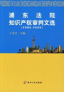 浦東法院智慧財產權審判文選 浦東法院智慧財產權審判文選