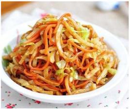 雞蛋炒餅絲 雞蛋炒餅絲