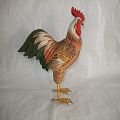 木雕公雞