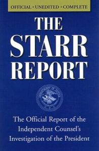 斯塔爾報告 斯塔爾報告