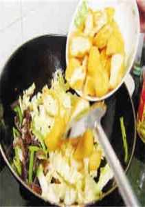 木耳椰菜豆泡 木耳椰菜豆泡