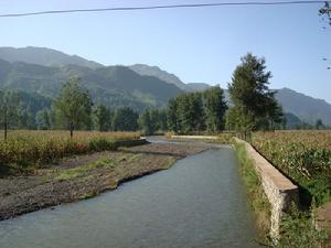 高家壩子村河流