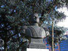 聖菲波哥大市智利大街上的奧希金斯雕像