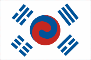 大韓帝國時期的韓國國旗