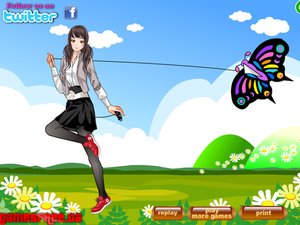 戶外活動放風箏 戶外活動放風箏