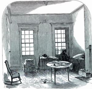 要塞內部簡易指揮室