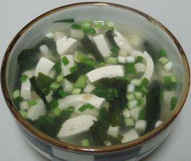 海菜豆腐湯 海菜豆腐湯