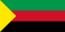 阿扎瓦德民族解放運動所要建立的阿扎瓦德國家的國旗