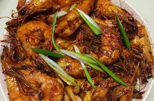 番茄醬燜大蝦 番茄醬燜大蝦