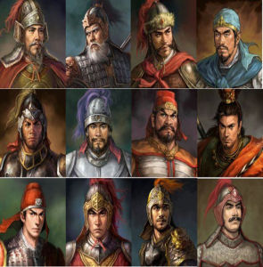 江東十二虎臣 江東十二虎臣