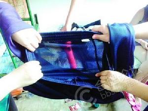 正定一中發放的透視裝校服