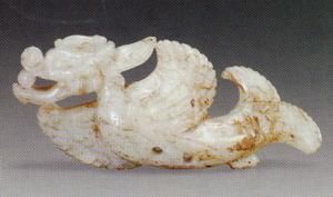 鴛鴦形玉佩 鴛鴦形玉佩