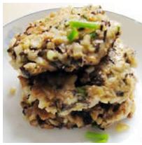 蓮藕雜菇肉餅 蓮藕雜菇肉餅