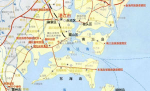 湛江市主要島嶼（部分）