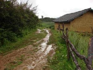 桌布村通村道路