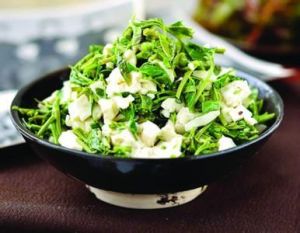 香椿頭拌豆腐 香椿頭拌豆腐