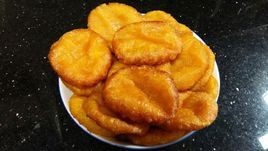 炸紅薯餅 炸紅薯餅