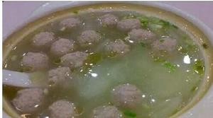 肉丸冬瓜湯 肉丸冬瓜湯
