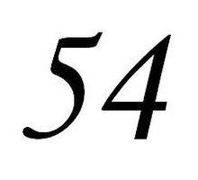 54 54