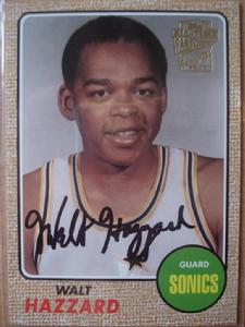 哈扎德在超音速隊時球星卡