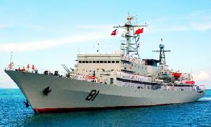 （圖）中國海軍“鄭和號”訓練艦