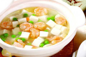 竹蓀珧柱豆腐煲 竹蓀珧柱豆腐煲