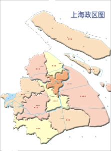 上海政區圖