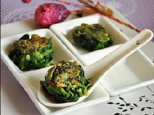 煎菠菜 煎菠菜