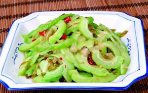 開洋炒苦瓜 開洋炒苦瓜