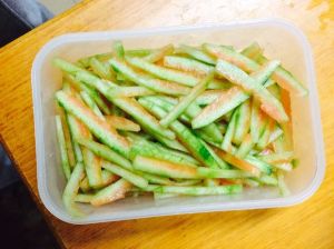 涼拌西瓜皮 涼拌西瓜皮