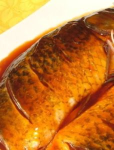 醬燜鯽魚