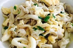 平菇炒蛋 平菇炒蛋