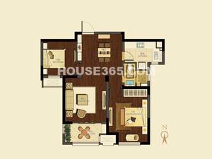 新貴尊邸-兩房兩廳一衛-建築面積約80.2平米