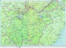 唐代的江南西道行政範圍