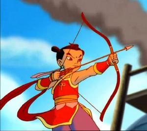 《哪吒傳奇》哪吒射箭