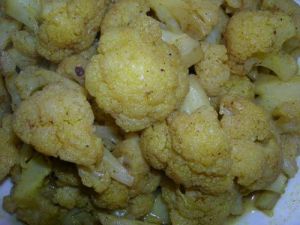 家常咖喱花菜 家常咖喱花菜