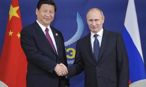 國家主席習近平會見俄羅斯總統普京