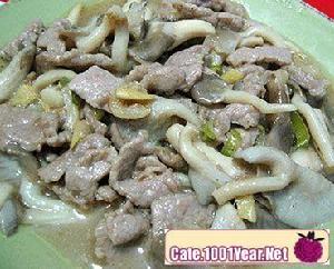 肉片鮮蘑