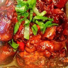香辣燜雞腿 香辣燜雞腿