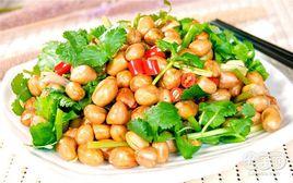 香菜拌花生 香菜拌花生