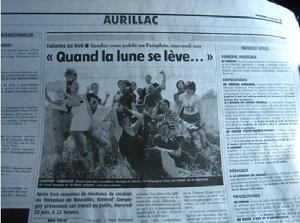 奧里亞克世界情景戲劇節媒體專訪