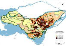 蒙特婁區行政區劃