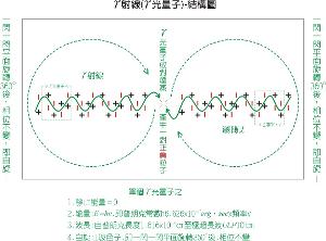 光的量子-內部結構模型圖